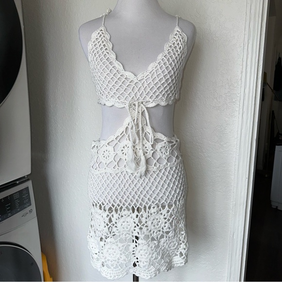 Dolls kill COAST TO COAST CROCHET DRESS XS- S - Picture 7 of 11